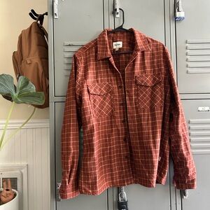 Rhythm Men’s Flannel Size Medium Great condition